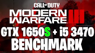 Call Of Duty: Modern Warfare 3 (Multiplayer) | GTX 1650S 4GB & i5 3470 | Performance Test