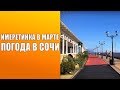 🔴 Имеретинка в Марте, Весна в Сочи 🏖 Погода в Сочи 19.03.2019