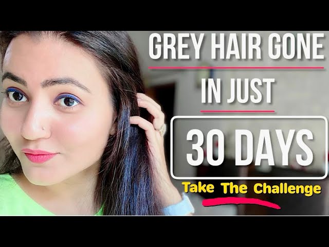 Grey Hair to Natural Color Permanently in 40 Days  Health