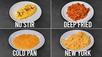 Every Way to Scramble Eggs