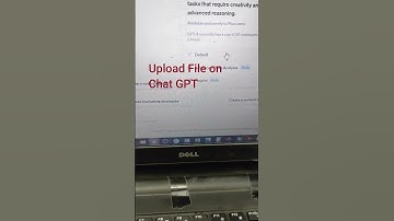 How to Upload file on ChatGPT #chatgpt #gpt4 #chatgpt4