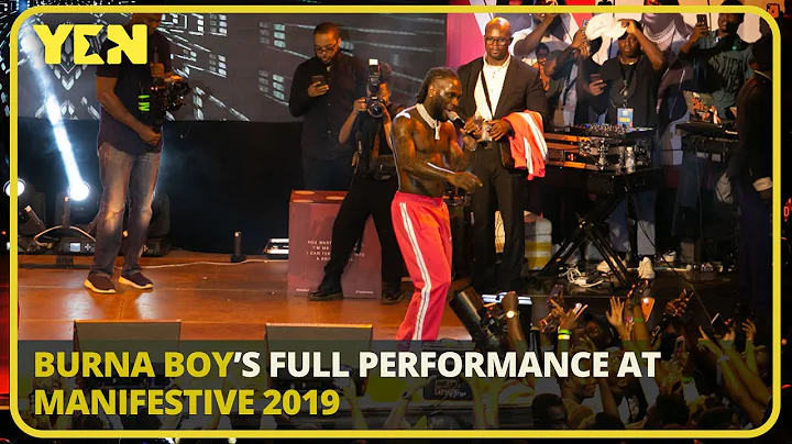 Burna Boy's full performance at Manifestive 2019 | #Yencomgh