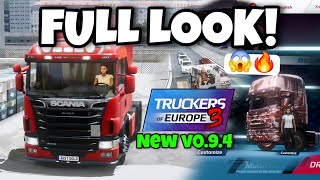 Another New Updates V0.9.4 Full Look Truckers Of Europe 3..