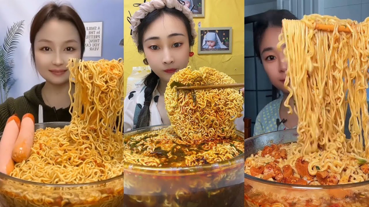 [ MUKBANG ASMR ] Ep 17 Massive Fire Noodles Challenge!! 🔥 | No Talking ASMR Eating Show 