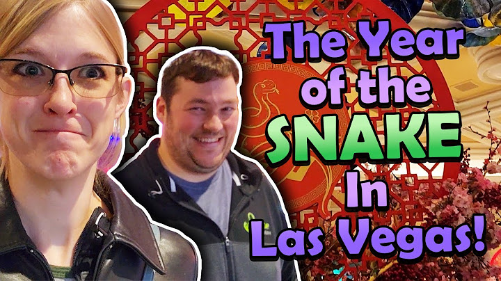 Celebrating Year of the Snake in Las Vegas!