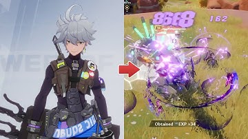 Crow Gameplay: Normal Attack, Discharge & Weapon Skill | Tower Of Fantasy