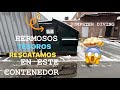 ♻️DUMPSTER DIVING♻️HERMOSOS TESOROS RESCATAMOS EN ESTE CONTENEDOR #dumpsterdiving #loquetiranenusa