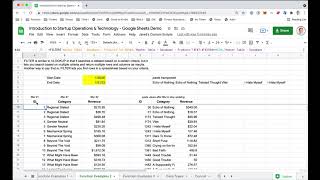 5.6.4 Function Examples - Introduction to Google Sheets FILTER Function