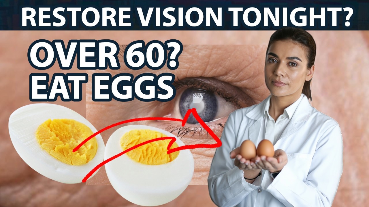 Over 60? Eat These 7 Nighttime Foods to Boost Eye Health & Vision!