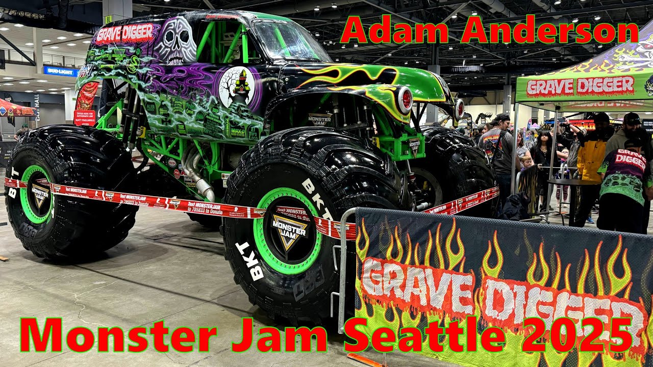 GRAVE DIGGER - Adam Anderson | Pit Party | Monster Jam 2025