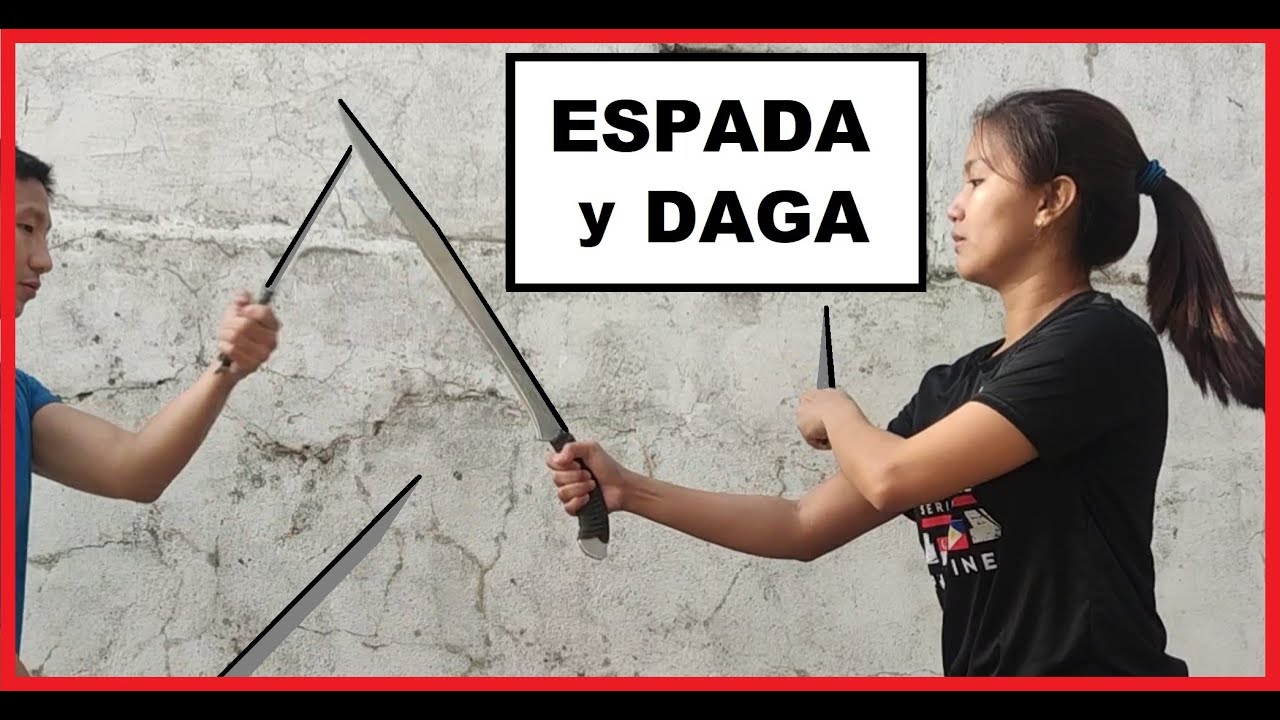 Basic Espada y Daga Give and take Exercise  Kali  Arnis  Eskrima Drill