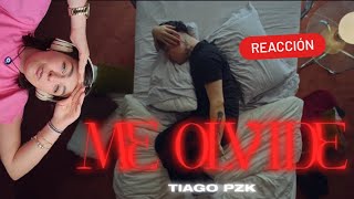 ME OLVIDÉ- TIAGO PZK// REACCIÓN