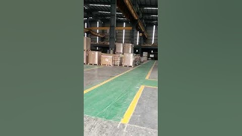 Gangway marking for factory