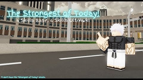 [[SKILL BUILDER]] Jujutsu Shenanigans, The Strongest of Today, Satoru Gojo moveset!