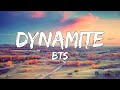 Bts  dynamite lyrics