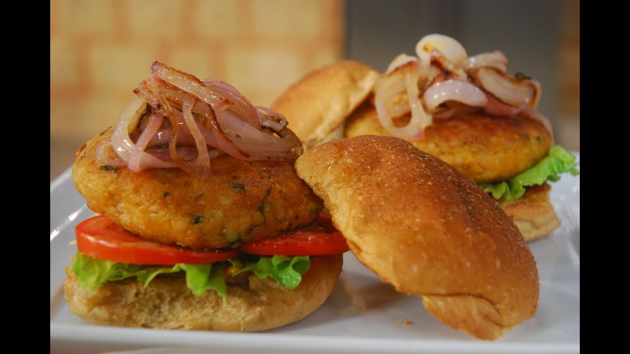 Soya Burger | Cooksmart | Sanjeev Kapoor Khazana