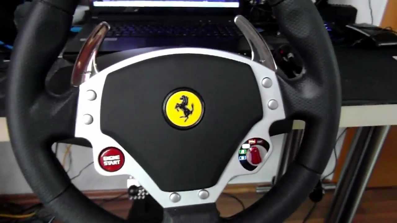 Thrustmaster F430 Test Hd Deutsch Lenkrad Force Feedback