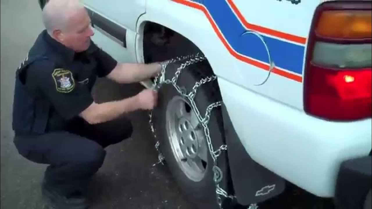 How to Install Snow Chains on Tires: 14 Steps (with Pictures)