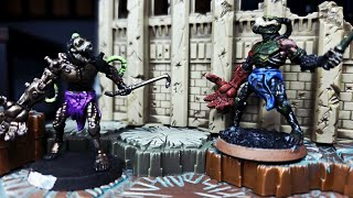 Heroscape Live Paint: Necrotech Reavers Right to Change Arms