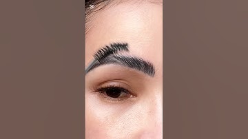 How to laminate brows at home / using hold up brow Wax