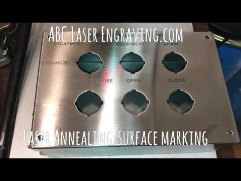 Laser Annealing stainless steel