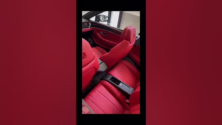 There is ZERO leg room for the back seat passengers of this Bentley #bentley #Continental￼