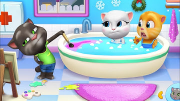 My Talking Tom Friends (iOS, Android) Gameplay Walkthrough (Outfit7) - HD