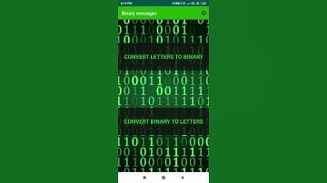 Binary encoder app convert letters to binary and vice versa