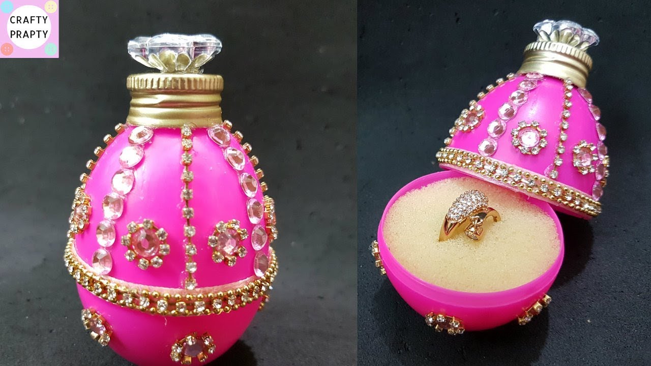 DIY Ring Box How To Make Ring Box YouTube
