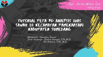 [TUTORIAL QGIS] Peta 3D analysis jaringan jalan di Kecamatan Pamekarsari Kabupaten Sumedang