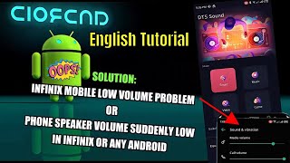 Infinix Mobile Low Volume Problem || Phone Speaker Volume Suddenly Low Infinix Android [Fixed] screenshot 5