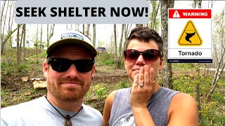 🌪SURVIVING A TORNADO WARNING IN OUR RV⛈| 3 TORNADO SIRENS IN ONE DAY!| RV LIFE IN TORNADO ALLEY