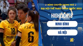 Highlights Ninh Bình - Hà Nội | Không thể ngăn cản Bích Tuyền ghi điểm, chóng vánh 3 sét
