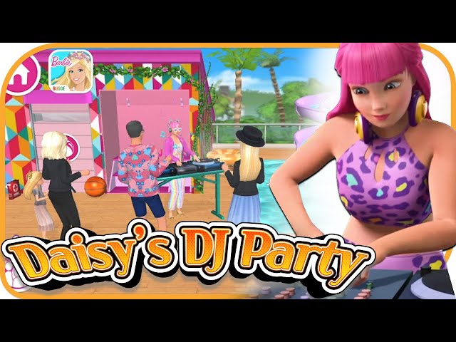 🎼Daisy's DJ Party 🎼, Barbie Dreamhouse Adventures 784, Budge Studios