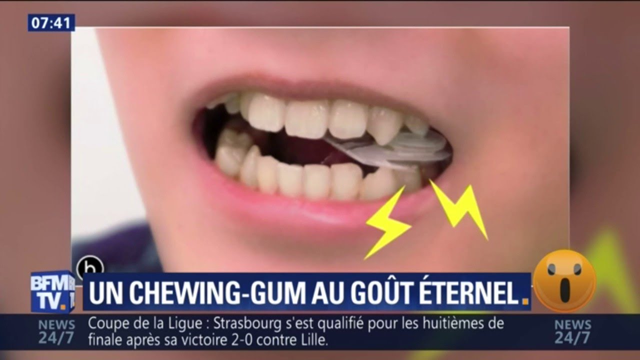 Chewing gum farces et attrapes électrique