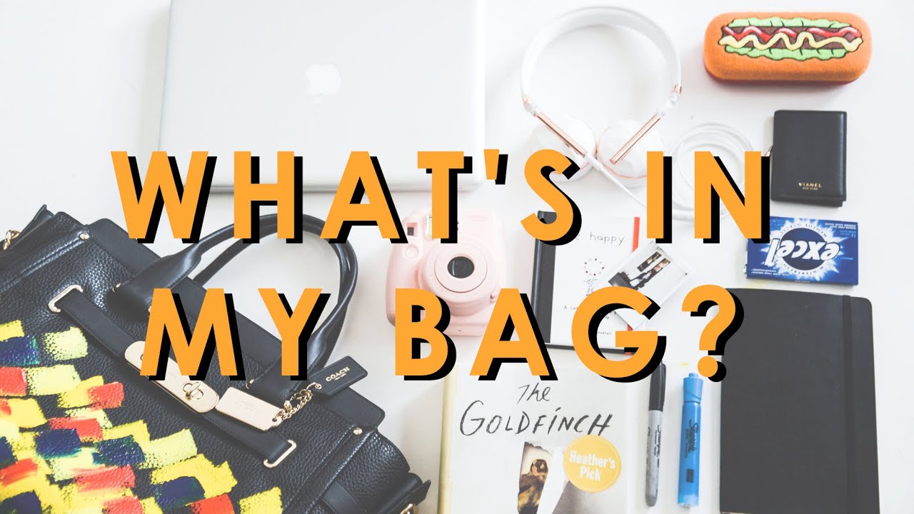 style bloggers over 50 What's In My Bag? IDK