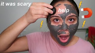 TRYING INSANE MAGNETIC FACE MASK