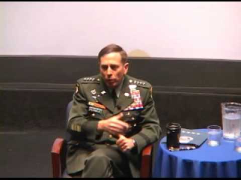 A Conversation with General David H. Petraeus pt 2