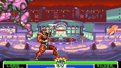 Power Ranger : Fighting Edition (Mega Drive) - [ Demo ]