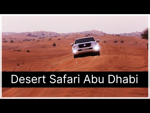 Desert Safari Abu Dhabi  👉Dune Bashing Adventure , BBQ Dinner & Camel Ride