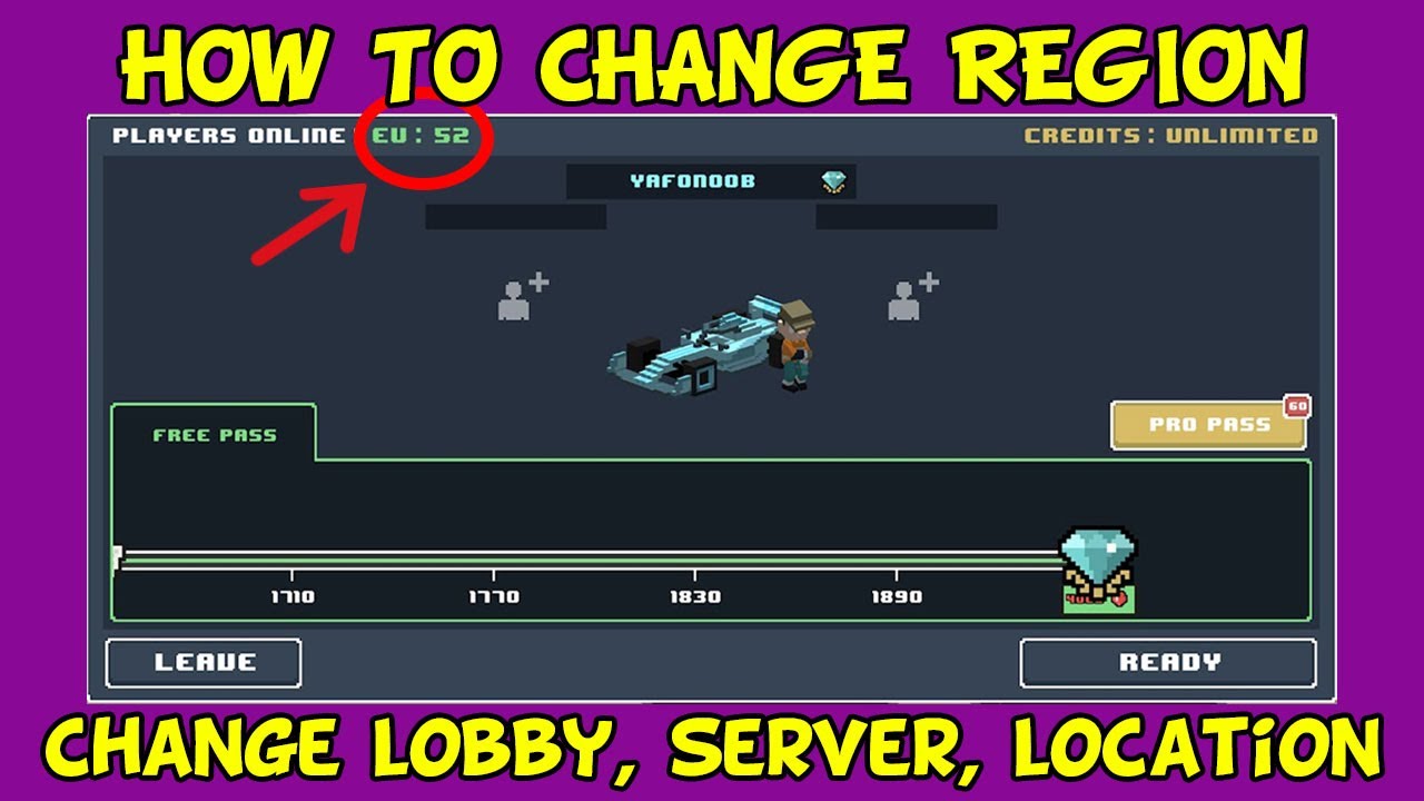 How to change server, location region in Smashy Road 2 Most Wanted