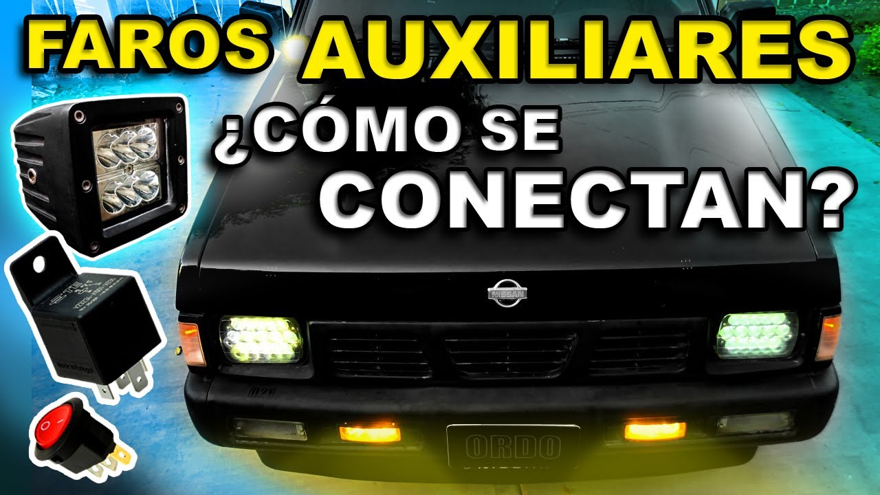 Como instalar FAROS NIEBLA con / FAROS LED con Relay | OrdoTunes - YouTube