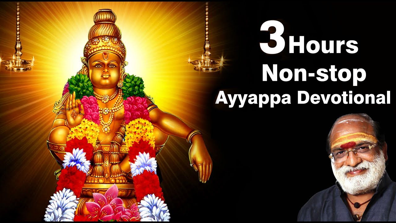 3  Hours NonStop Ayyappa Devotional Songs  Tamil Devotional Songs