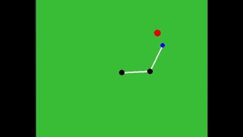 DQN (Deep Q Network) for 2D Robot Arm Reacher