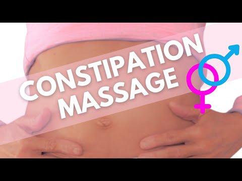 Constipation Massage 💩 RAPID Bloating & Constipation Relief 💩 PHYSIO Home Treatment