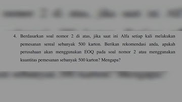 APLIKOM LATIHAN SOAL INVENTORY soal 4- POM QM