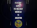 BREAKING NEWS FIX RESMI ! JADWAL FIFA MACHDAY INDONESIA VS ARGENTINA