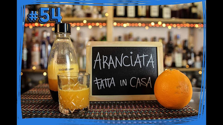 #54 Basi e Premix - Come preparare l'ARANCIATA IN CASA, semplice e naturale - by Elia Calò