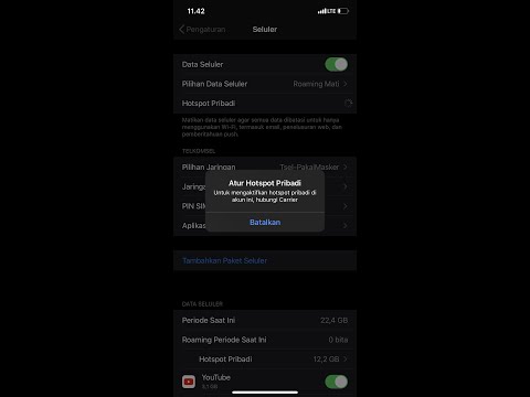 PERBAIKI HOTSPOT ERROR IPHONE