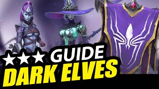 DARK ELVES Faction Wars Guide - BOSS GUIDE and HOW TO 3-STAR EVERY LEVEL - RAID: Shadow Legends